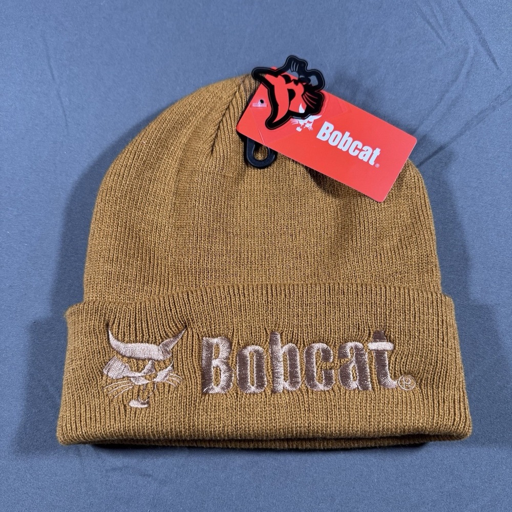 Brown Bobcatโ Unisex Beanie